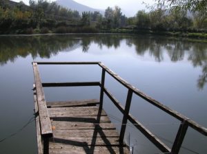 Laghetto per la pesca sportiva